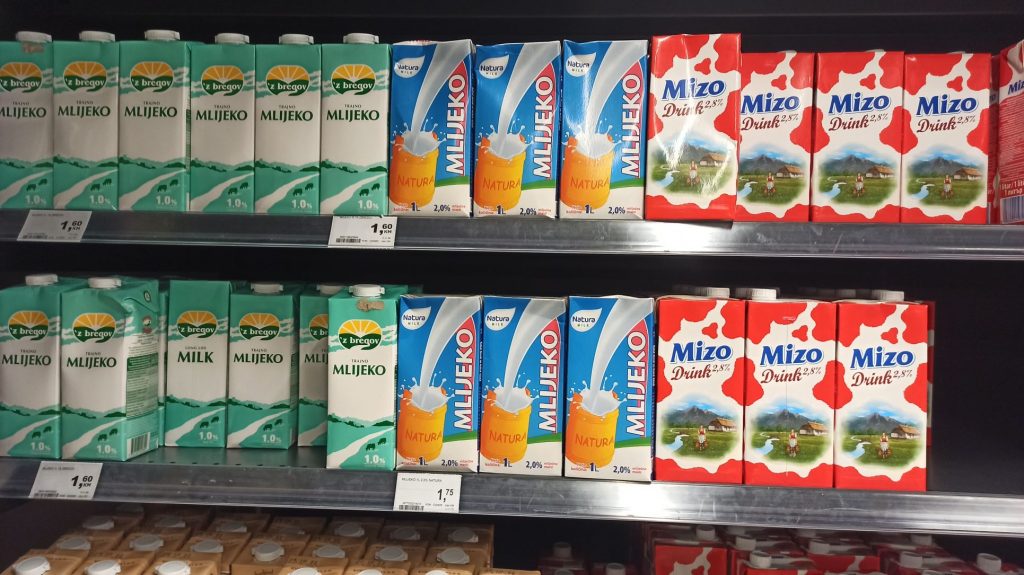 Cijena mlijeka sve veća: Najjeftinije mlijeko košta 1,60 KM - balans.co.ba